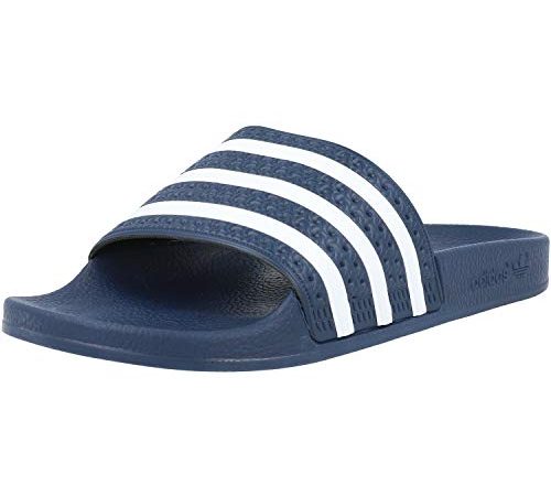 Adidas Adilette, Unisex-Erwachsene Badeschuhe, Blau, 44.5 EU 10 UK