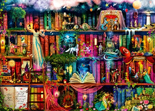 Ravensburger Puzzle 19684 - Magische Märchenstunde - 1000 Teile Puzzle für Erwachsene und Kinder ab 14 Jahren, Detailreiches Fantasy Puzzle
