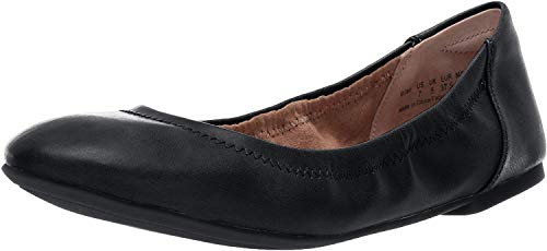 Amazon Essentials Belice Ballet Flat Damen Ballerinas, Schwarz, 39.5 EU