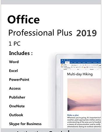 AMOZO Office 2019 Professional Plus 32/64 Bit - Original-Lizenzschlüssel | Lieferung 1h-24h per E-Mail und Amazon neue Nachricht
