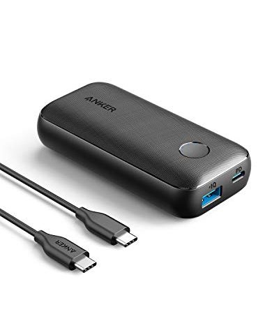 Anker PowerCore 10000 PD Redux, Kompakte 10000mAh Powerbank,externer Akku mit USB-Power Delivery (18W),für iPhone 11/8 / 8+ / X/XS/XR/XS Max, Galaxy S10,Pixel 3/3XL,iPad Pro 2018 usw, A1239