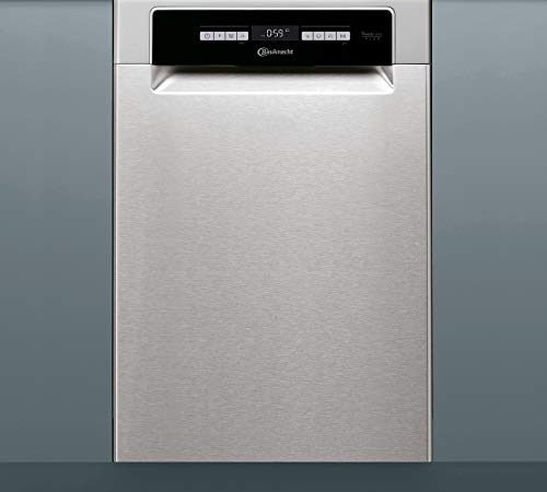 Bauknecht BSUO 3O33 PF X Unterbau Geschirrspüler 45 cm / 10 Maßgedecke/PowerClean/ActiveDry/Besteckschublade/Hygieneprogramm /