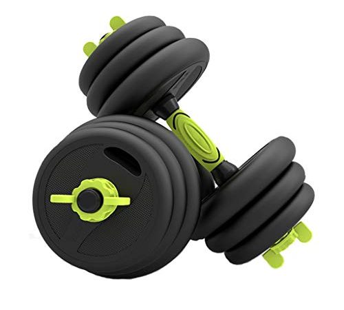 Hanteln Ein Paar Dumbbells Multifunktionale Heimfitnessgeräte Hanteln mit Anti-Rutsch-Griffen Abnehmbare Dumbbells Geeignet for Fitness Bodybuilding Muskelübung (10kg / 20kg) Fitness-Hanteln Trainiere
