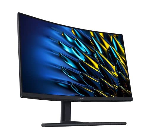 HUAWEI MateView GT 27'' (68,58cm) Curved Gaming Monitor, Standard, 165Hz, 4ms (QHD 2560 x 1440, 16:9,1500R, USB Type-C, HDMI, Display Port), Eye Comfort, Schwarz, 30 Monate Garantie