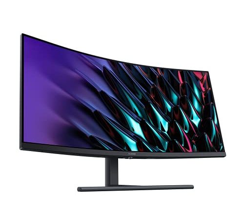 HUAWEI MateView GT 34'' (86,40cm) Curved Gaming Monitor, Standard, 165Hz, 4ms (WQHD 3440 x 1440, 21:9,1500R, USB Type-C, HDMI, Display Port), Eye Comfort, Schwarz, 30 Monate Garantie