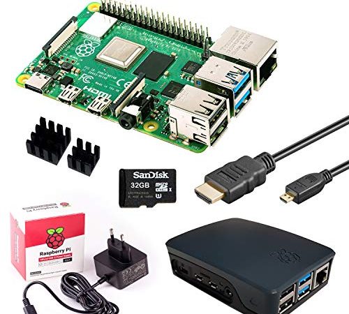 InnoConnect Raspberry Pi 4 (2GB RAM) Bundle 32GB, schwarz