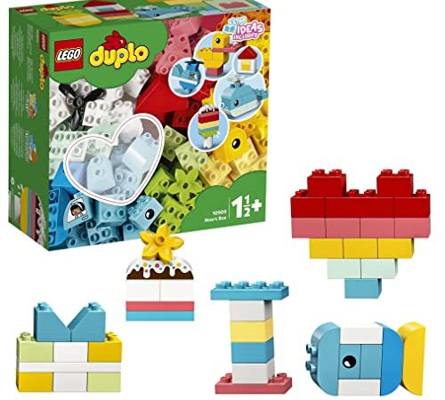 LEGO 10909 DUPLO Mein erster Bauspaß, Lernspielzeug für die frühkindliche Entwicklung, Steinebox mit Bausteinen für Kleinkinder ab 1,5 Jahren