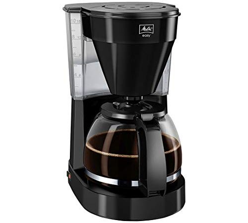 Melitta Easy 1023-02 Filter-Kaffeemaschine aus Kunststoff, schwarz