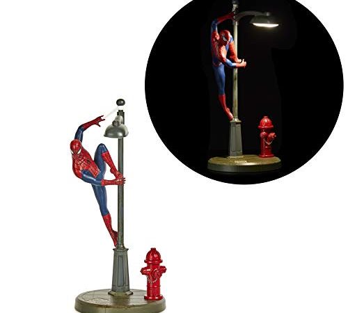 Paladone Spiderman Lampe, Spidey Tischlampe Lizenzierte Marvel Comics Merchandise