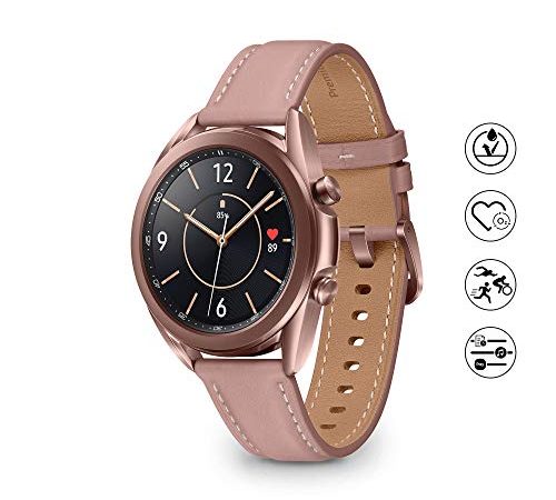 Samsung Galaxy Watch 3 (Bluetooth) 41mm - Smartwatch Mystic Bronze, SM-R850NZDAEUB [Italienische Version]