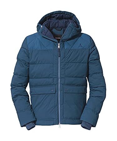 Schöffel Herren Insulated Jacket Boston M Winterjacke, Blau (moonlit ocean), 46