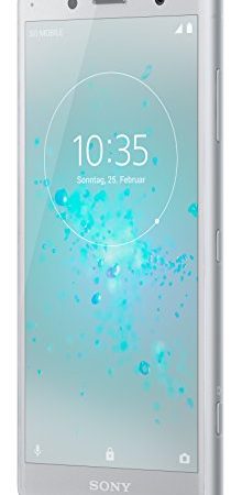 Sony Xperia XZ2 Compact Smartphone (12,7 cm (5,0 Zoll) IPS Full HD+ Display, 64 GB interner Speicher und 4 GB RAM, Dual-SIM, IP68, Android 8.0) white silver - Deutsche Version