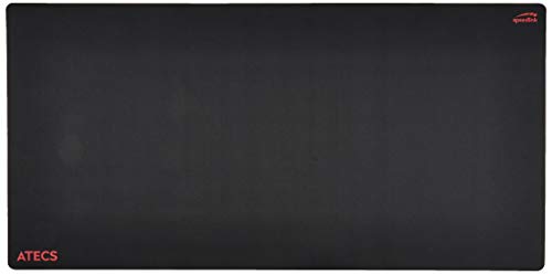 Speedlink ATECS Soft Gaming Mousepad XXL - Mauspad für Gaming/PC/Notebook/Laptop/Büro, Tastatur & Maus, rutschfest schwarz