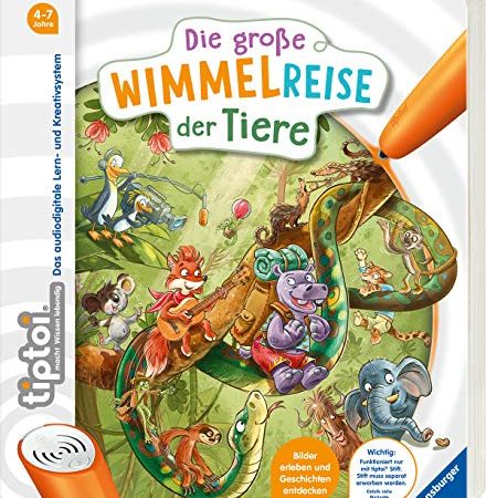 tiptoi® Die große Wimmelreise der Tiere