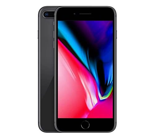 Apple iPhone 8 Plus 64GB Space Grau (Zertifiziert und Generalüberholt)