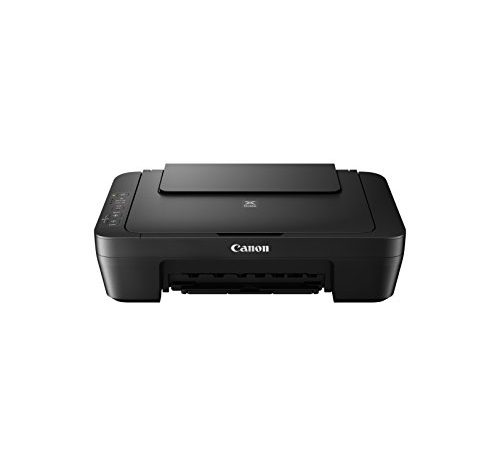 Canon PIXMA MG2555S Drucker Farbtintenstrahl Multifunktionsgerät DIN A4 (Scanner, Kopierer, USB, 4.800 x 600 dpi), schwarz
