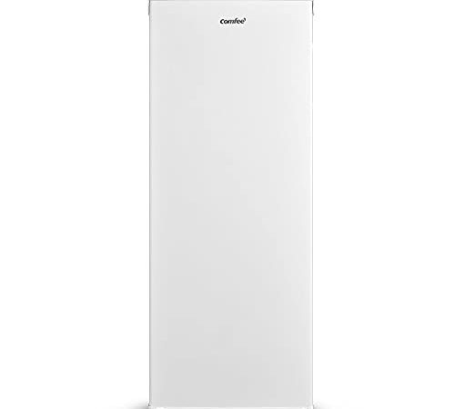 Comfee RCU160WH1(E) Gefrierschrank/ 142cm hoch / 160L Gefrierteil / 235 kWh/Jahr/Türanschlag wechselbar/zwei klappbare Fächer/Weiß