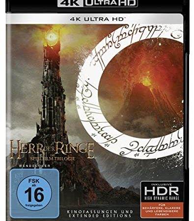 Der Herr der Ringe: Extended Edition Trilogie [4K Ultra HD] [Blu-ray]