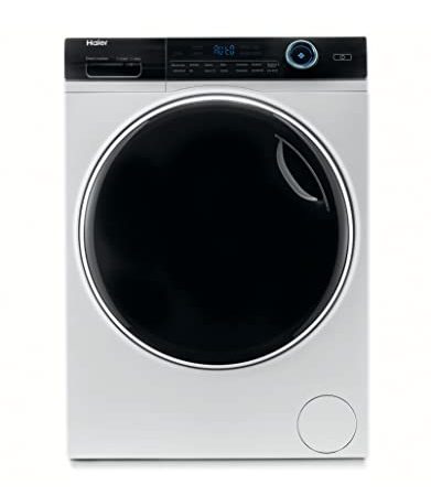 Haier HWD80-B14979 I-PRO Serie 7 Waschtrockner / 8 kg Waschen / 5 kg Trocknen/Direct Motion Motor/XL-Trommel/I-Refresh-Dampfprogramm/Vollwasserschutz/ABT/Nur 46 cm Tiefe