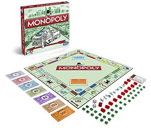 Hasbro Spiele Monopoly Classic, Familienspiel