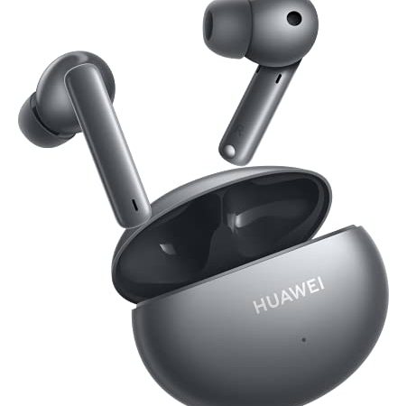 HUAWEI FreeBuds 4i Kabellose In-Ear-Bluetooth-Kopfhörer mit aktiver Geräuschunterdrückung, schnellem Aufladen, langer Akkulaufzeit, Silver Frost, Garantieverlängerung auf 30 Monate, One Size