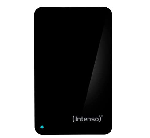 Intenso Memory Case 1 TB Externe Festplatte (6,35 cm (2,5 Zoll) 5400 U/min, 8 MB Cache, USB 3.0) schwarz