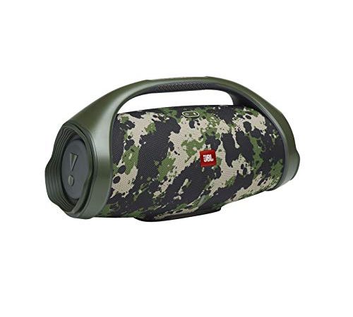 JBL Boombox 2 in Camouflage – Wasserdichter Bluetooth-Lautsprecher mit Indoor- und Outdoor-Modus – Bis zu 24 Stunden Musikgenuss mit nur einer Akku-Ladung – Bluetooth 5.1