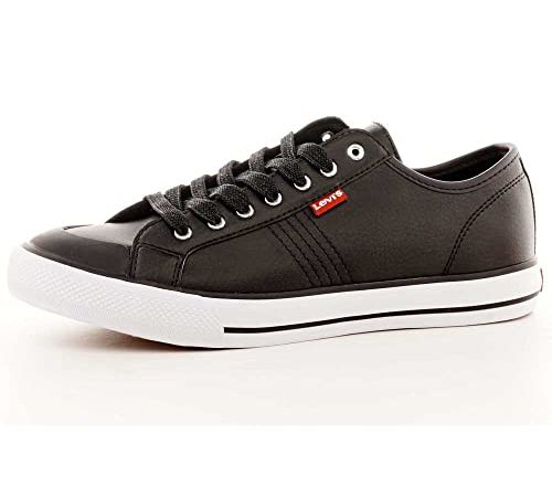 Levi's Damen Hernandez S Sneakers, Regular Black, 41 EU