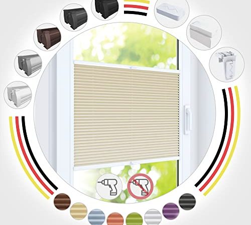 Plissee Custom Konfigurieren Sie Ihr Plissee ohne Bohren Plissee zum Kleben Plissee Klemmfix oder Plissee mit Bohren I Plissee nach Maß hochwertiger Qualität I Gestalte Plissees nach deinen Wünschen!