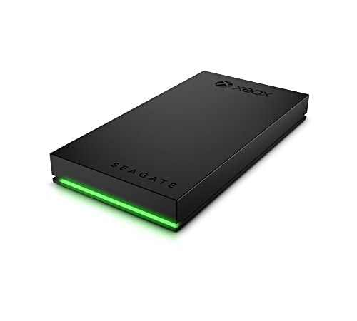 Seagate GameDrive SSD Xbox, tragbare externe SSD, 1 TB, 2.5 Zoll, USB 3.0, Xbox, inkl. 2 Jahre Rescue Service, Modellnr.: STLD1000400