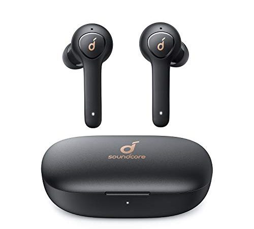 Soundcore Life P2 True-Wireless Kabellose Earbuds, Klarer Sound, USB-C, 40 Std. Akku, IPX7 Wasserschutz, Kabellose Kopfhörer für Arbeit, Büro, Homeoffice