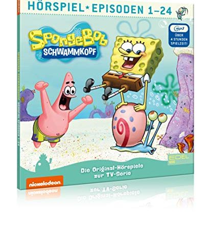 SpongeBob Schwammkopf - Staffelbox 1 (mp3-CD) - Folge 1 - 24 - Die Original-Hörspiele zur TV-Serie
