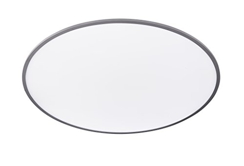 Wofi LED Deckenleuchte Linox, Dimmbar mit Fernbedienung, 2700K - 6500K, Ø 100 cm