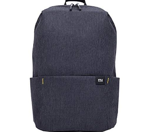 Xiaomi Mi Casual Daypack Wasserdichter Unisex Rucksack (Wasserschutzklasse IPX4, 10 Liter Stauvolumen, 1 Hauptfach, 4 Außenfächer, hochwertige YKK Reißverschlüsse, Leichtgewicht: 165g) Black (Schwarz)