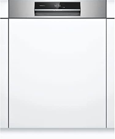 Bosch SMI8YCS03E Serie 8 Smarter Geschirrspüler Teilintegriert, 60 cm breit, Besteckschublade, Silence Programm besonders leise, PerfectDry mit Zeolith trocknet sogar Kunststoff
