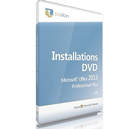 Office 2013 Professional Plus, deutsch, -32/64bit - inkl. DVD - inkl. Produktschlüssel