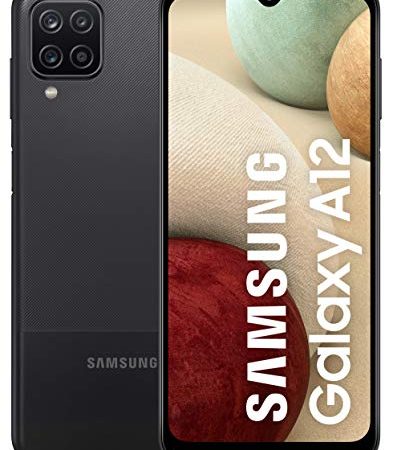Samsung Galaxy A12 128GB Handy, schwarz, Black, Dual SIM, Android 10