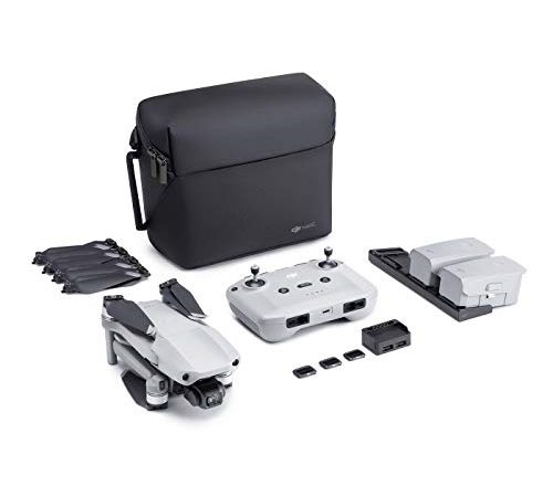 DJI Mavic Air 2 Fly More Combo – Drohne mit 4K Video-Kamera in Ultra HD, 48 Megapixel Fotos, 1/2" Zoll CMOS-Sensor, 34 Minuten Flugzeit, ActiveTrack 3.0, 3-Achsen-Gimbal – Grau