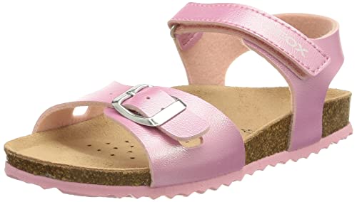 Geox J Adriel Girl Sandal, PINK, 31 EU