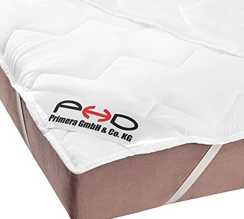PHD Primera Matratzenschoner 180x200 cm - 60°C waschbar u. Allergiker-empfohlen für mehr Hygiene im Bett. Matratzenauflage und Matratzenschutz für Matratze, Boxspringbett u. Topper für 180 x 200