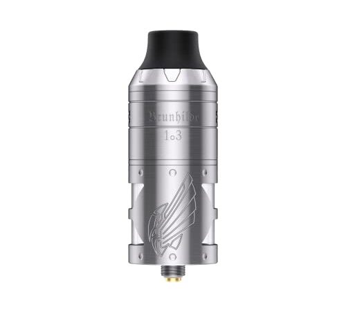 Vapefly Brunhilde 103 RTA, Selbstwickel-Verdampfer, 25,2 mm, 7 ml, silber, ohner Nikotin