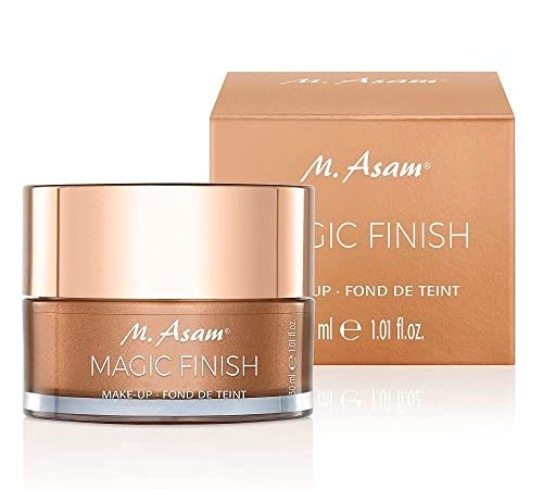 M. Asam Magic Finish Make Up Mousse (30ml), 4-in-1 Primer, Make-up, Puder & Concealer, natürlich & leichte Foundation für jeden Hauttyp & Tagespflege