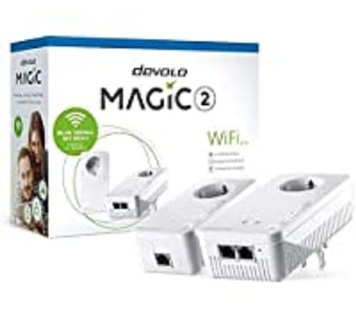 Devolo Magic 2 WiFi Starter Kit 2-1-2 (1xWiFi+1xLAN 2400mbps Powerline Adapter)