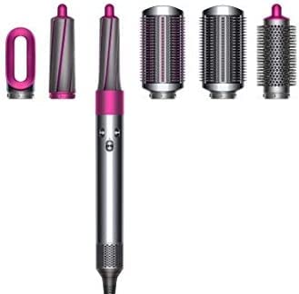 Dyson Airwrap Smooth+Control Multistyler für Haare, Fuchsia, Nickel, Kabellänge 2,675 m, 1300 W, 28 °C, 90 °C