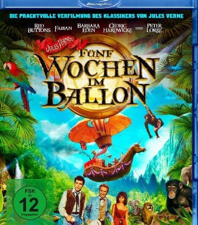 Fünf Wochen im Ballon [Blu-ray]
