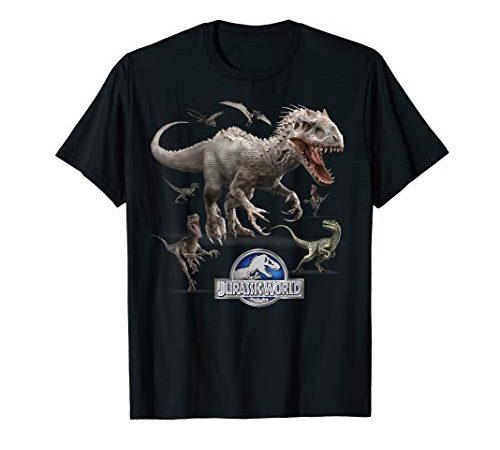 Jurassic World Indominus Rex Raptor Run T-Shirt