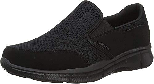 Skechers Herren Ultra Flex-salutations-51361 Low Top, Schwarz, 43 EU
