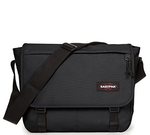 Eastpak Delegate Umhängetasche, 39 cm, 20 L, Schwarz (Black)