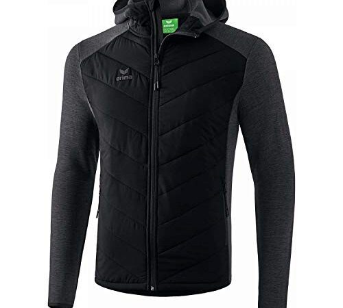 Erima Herren Steppjacke Function Schwarz M