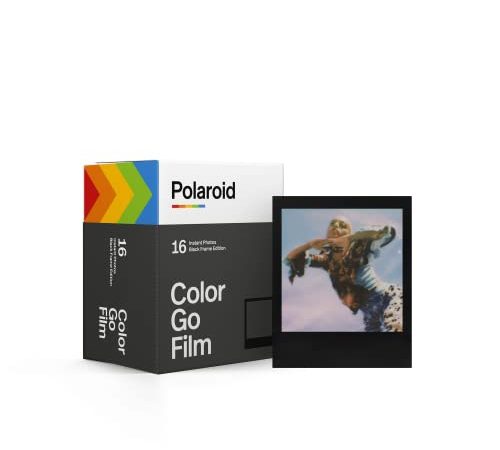 Polaroid - 621 - Polaroid Go Color Sofortbildfilm Schwarzer Rahmen — Doppelpack